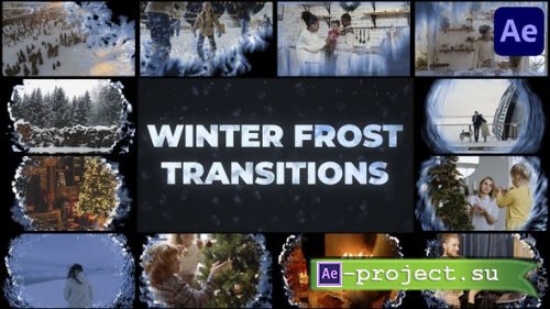 Videohive - Winter Frost Transitions for After Effects - 42017875 - Project for After Effects