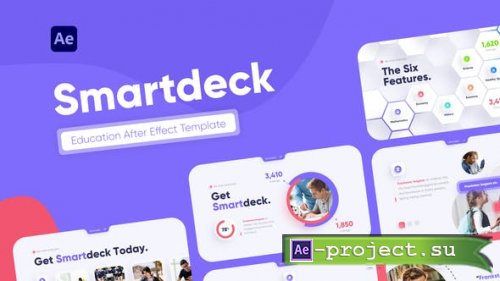 Videohive - Smartdeck Creative Kids Education Video Display After Effect Template - 40604236