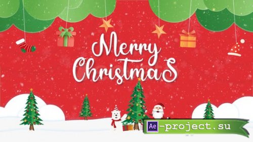 Videohive - Merry Christmas Intro - 41984952 - Project for After Effects
