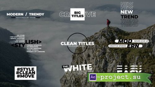 Videohive - Big Titles 1.0 | After Effects - 42036400 - Project for After Effects
