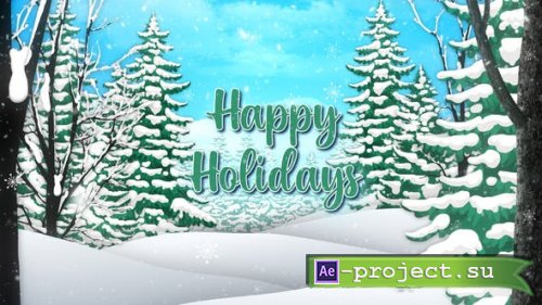 Videohive - Winter Holidays Opener - 42087864 - Project for After Effects