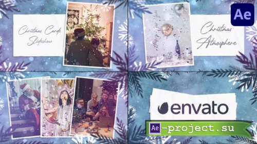 Videohive - Christmas Cards Slideshow for After Effects - 42061340 - Project for After Effects