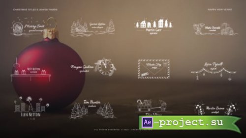 Videohive - Christmas Titles V01 | After Effects - 42029727 - Project for After Effects