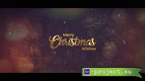 Videohive - Merry Christmas Wishes - 42082454 - Project for After Effects