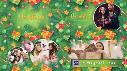 Videohive - Merry Christmas Slideshow - 42062542 - Project for After Effects