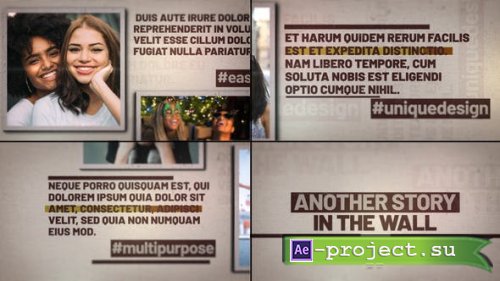 Videohive - Another History in the Wall - 42053201 - Project for After Effects