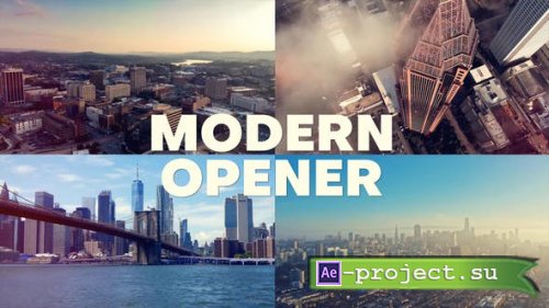 Videohive - Modern Opener - 42106657 - Project for After Effects