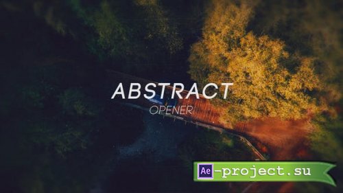 Videohive - Abstract Opener - 42109679 - Project for After Effects