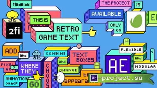 Videohive - Retro Game Text - 42114635 - Project for After Effects