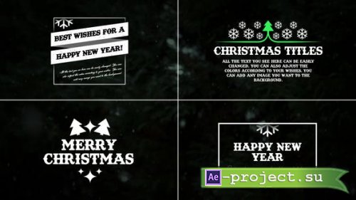 Videohive - Christmas Titles - 42062576 - Project for After Effects