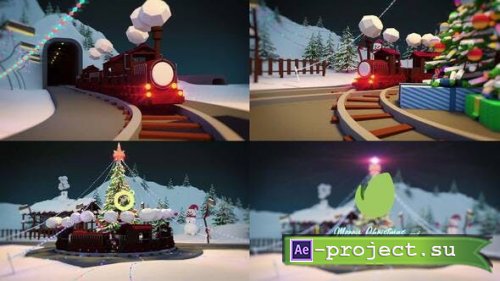 Videohive - Christmas Train - 42139484 - Project for After Effects