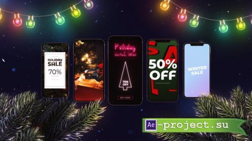 Videohive - Christmas Sale Stories - 42114525 - Project for After Effects