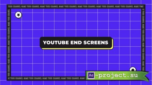 Videohive - Youtube End Screens - 42145966 - Project for After Effects