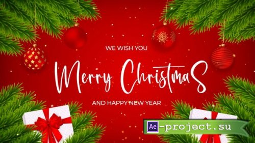 Videohive - Merry Christmas Title - 42144461 - Project for After Effects