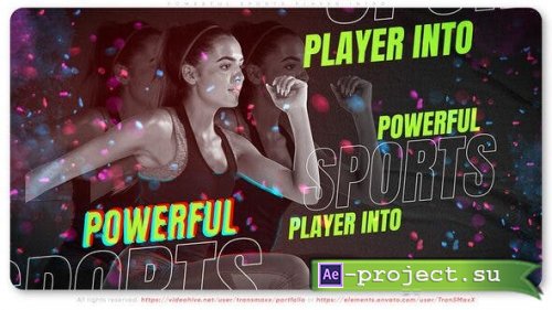Videohive - Powerful Sports Player Intro - 42147651 - Project for After Effects