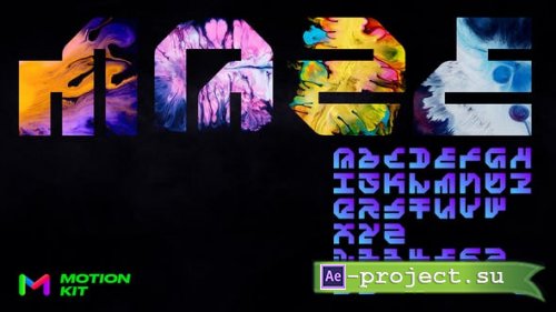 Videohive - Maze  NFT Font - 40082203 - Project for After Effects