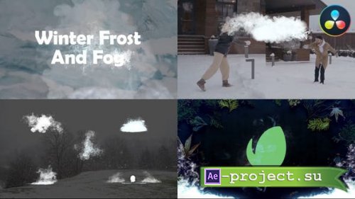 Videohive - Winter Frost And Fog Pack for DaVinci Resolve - 42179839