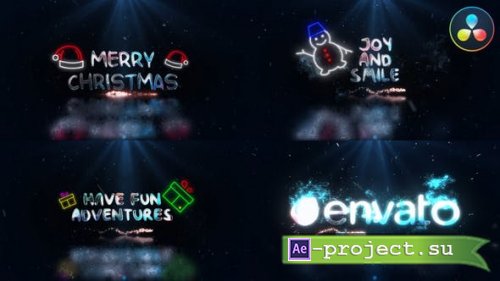 Videohive - Christmas Wishes for DaVinci Resolve - 41972628