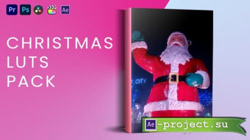 Videohive - Christmas LUTs Pack - 41867799 - DaVinci Resolve