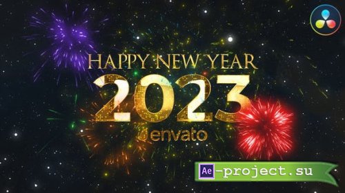 Videohive - New Year Countdown for DaVinci Resolve - 42095506 - Project for DaVinci Resolve