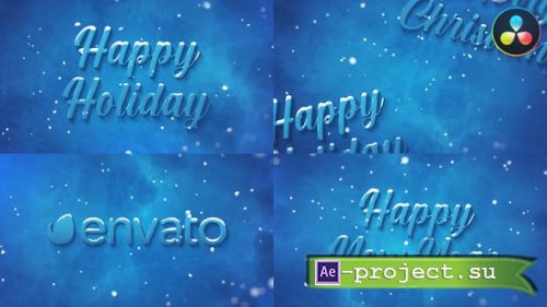 Videohive - Christmas Wishes for DaVinci Resolve - 41998657 - Project for DaVinci Resolve