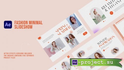 Videohive - Fashion Minimal Slideshow - 40487372 - Project for After Effects
