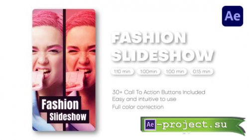 Videohive - Fashion Slideshow - Instagram Reels, TikTok Post, Short Stories - 40658546 - Project for After Effects