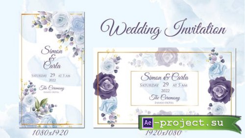 Videohive - Wedding Invitation - 42201524 - Project for After Effects