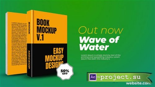 Videohive - Book Mockup - 42188116 - Project for After Effects
