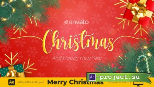 Videohive - Merry Christmas | Happy New Year - 42203631 - Project for After Effects
