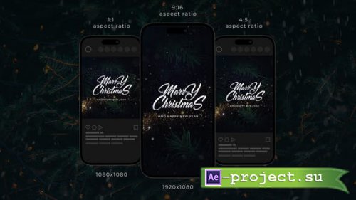 Videohive - Christmas Wishes Instagram Stories - 42193653 - Project for After Effects