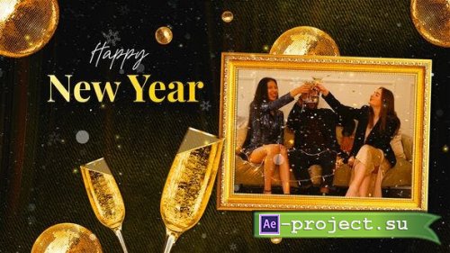 Videohive - Happy New Year Party Slideshow - 42203730 - Project for After Effects