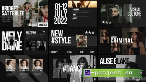 Videohive - Typography Slides Pack | AE Template - 42235313 - Project for After Effects