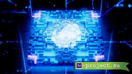 Videohive - CPU Blockchain Logo - 42050128 - Project for After Effects