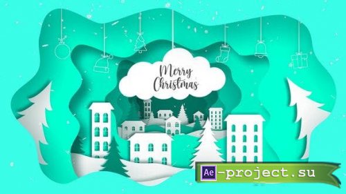 Videohive - Merry Christmas Logo - 42253798 - Project for After Effects
