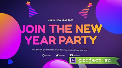 Videohive - Join The New Year Party - 42234762 - Project for After Effects