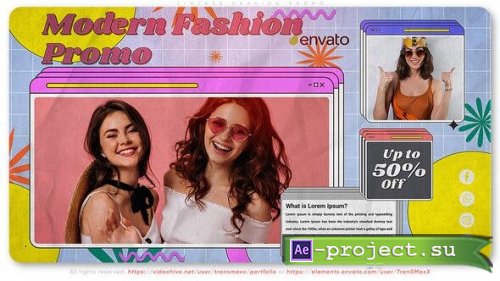 Videohive - Vintage Fashion Promo - 42268432 - Project for After Effects