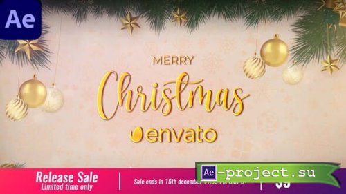 Videohive - Merry Christmas Intro || Happy New Year Intro - 42033397 - Project for After Effects