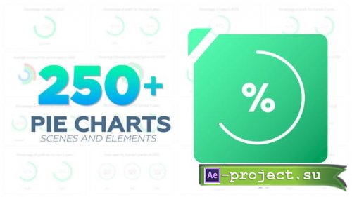 Videohive - Infographic | 250+ Pie Chart - 42258169 - Project for After Effects