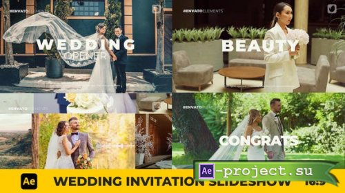 Videohive - Wedding Invitation Opener | Wedding Slideshow - 40268418 - Project for After Effects