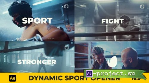 Videohive - Dynamic Sport Opener - 39780871 - Project for After Effects