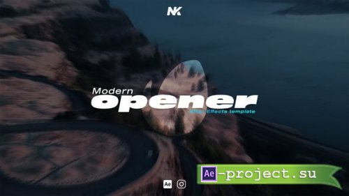 Videohive - Modern Opener - 42260832 - Project for After Effects