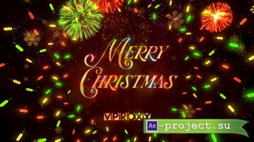 Videohive - Christmas Lights Greetings - 42257499 - Project for After Effects