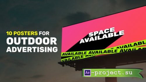 Videohive - Billboard Outdoor Advertising Posters - 42263252 - Project for After Effects