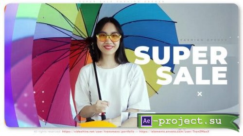 Videohive - Super Sale Fashion Opener - 42277796 - Project for After Effects