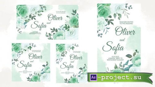 Videohive - Wedding Invitation Intro 4 in 1 - 42304679 - Project for After Effects