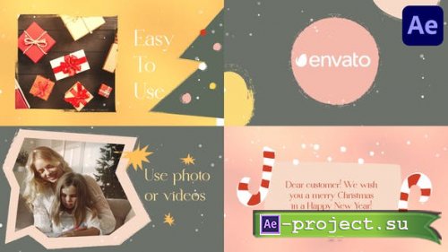 Videohive - Christmas Greetings Slideshow | After Effects - 42313358 - Project for After Effects