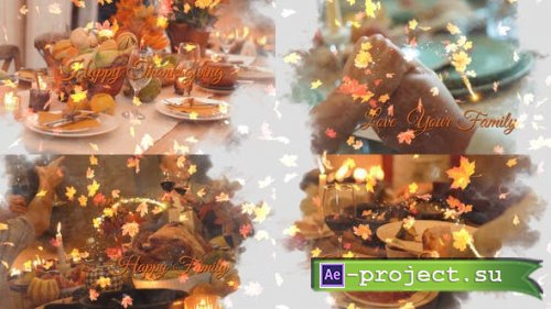 Videohive - Thanksgiving Slideshow - 41466301 - Project for After Effects 
