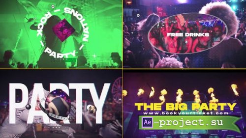 Videohive - Crazy Party - 38506893 - Project for After Effects