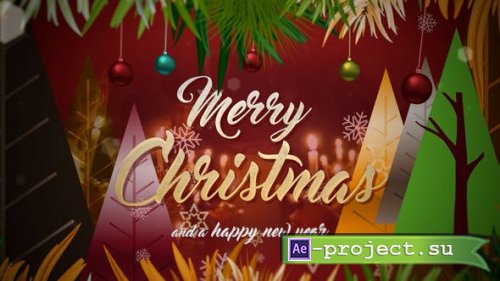 Videohive - Christmas Animated Opener - 42322003 - Project for After Effects